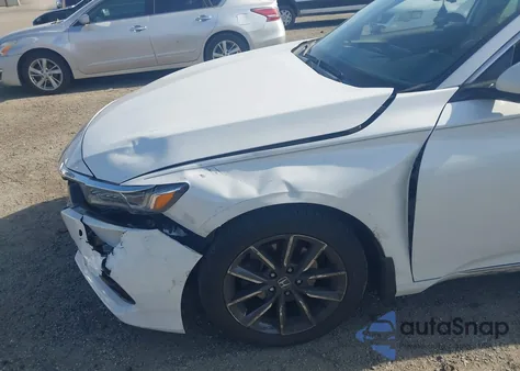 2021 Honda Accord Ex-L from USA, damaged, VIN 1HGCV1F52MA076585